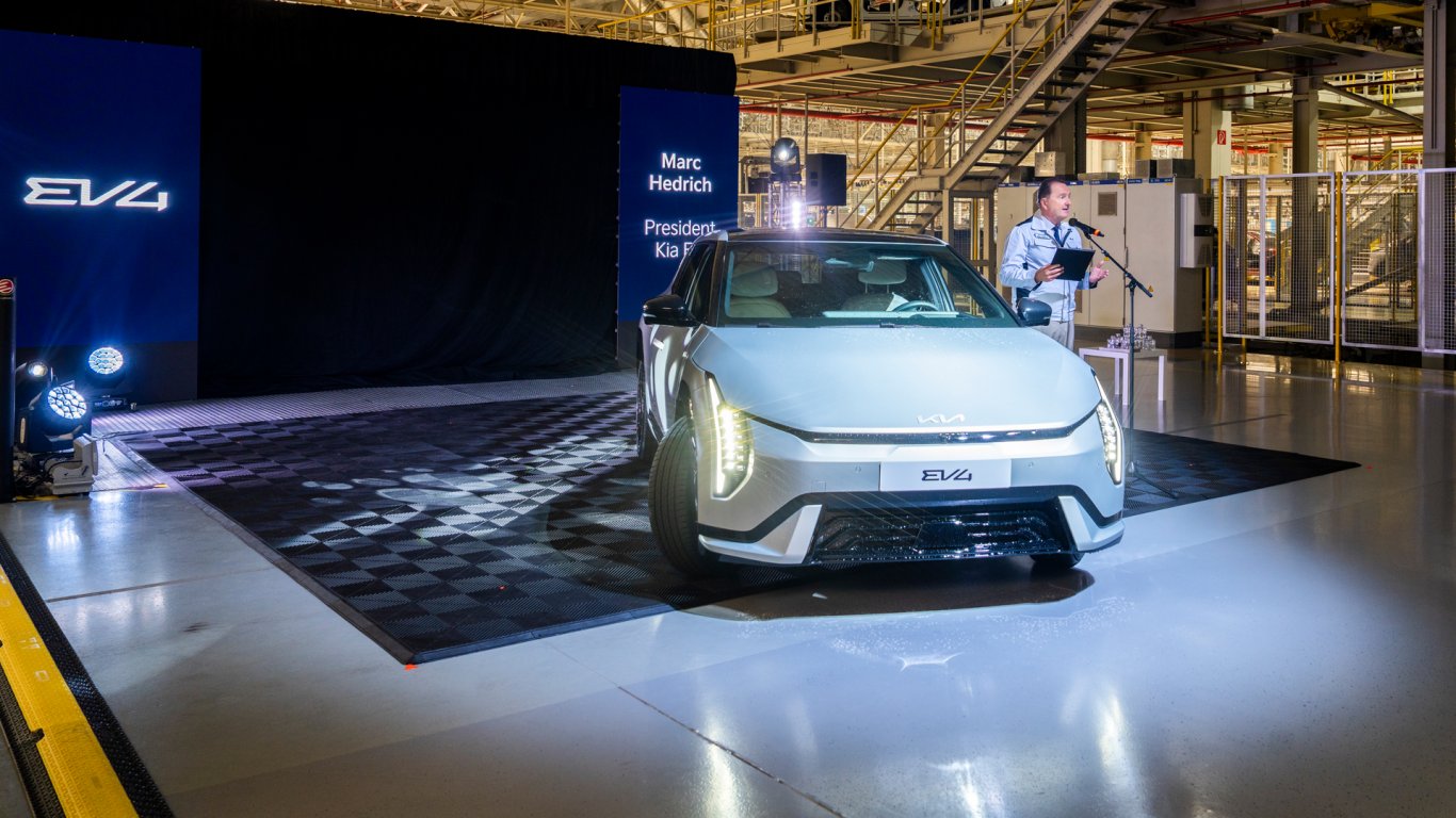 Kia започна производство на електромобили в Европа