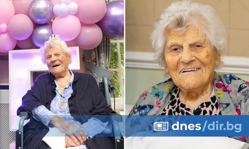 Етел Катърхам, последната жива представителка на едуардианската епоха и най-възрастният