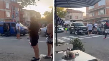 След полицията задържа бус с 24 нелегални мигранти в Бургаско