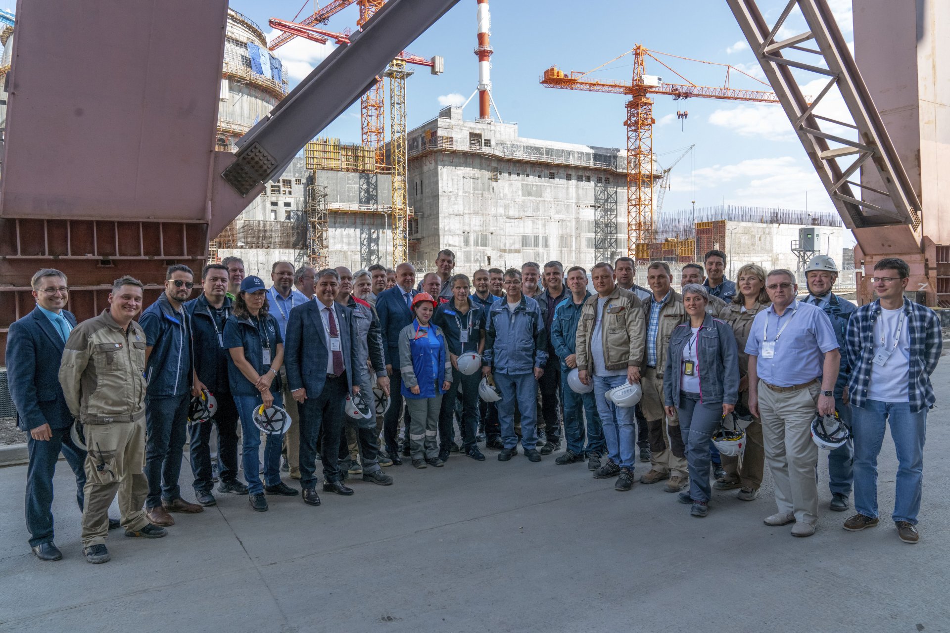 Делегация на МААЕ в Курската АЕЦ през август 2024 г.