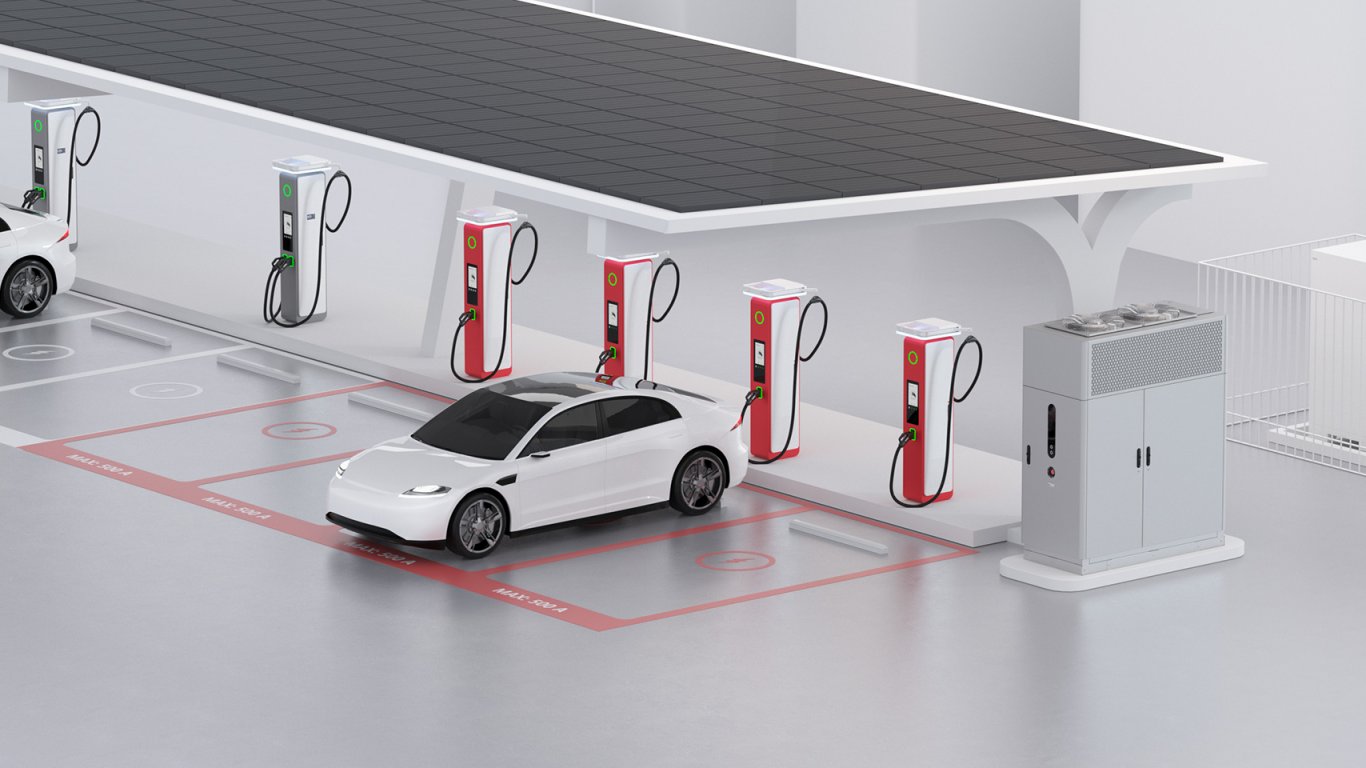 Huawei откри най-мощната зарядна станция за електрически камиони в света 