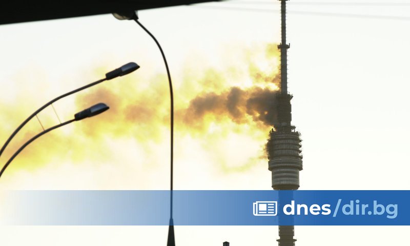 Пожарът в Телевизионната кула в Останкино на 27 и 28