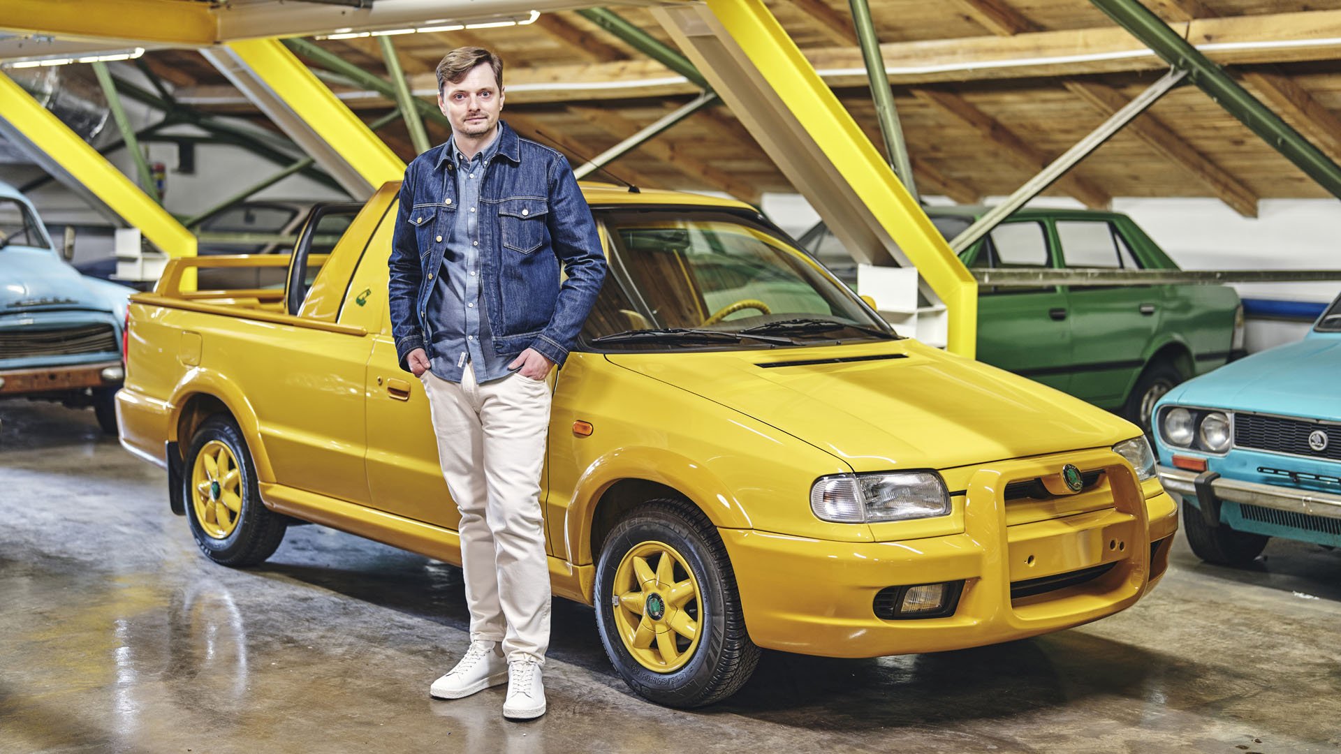 Френският дизайнер Жулиен Петисеньор и Skoda Felicia Fun