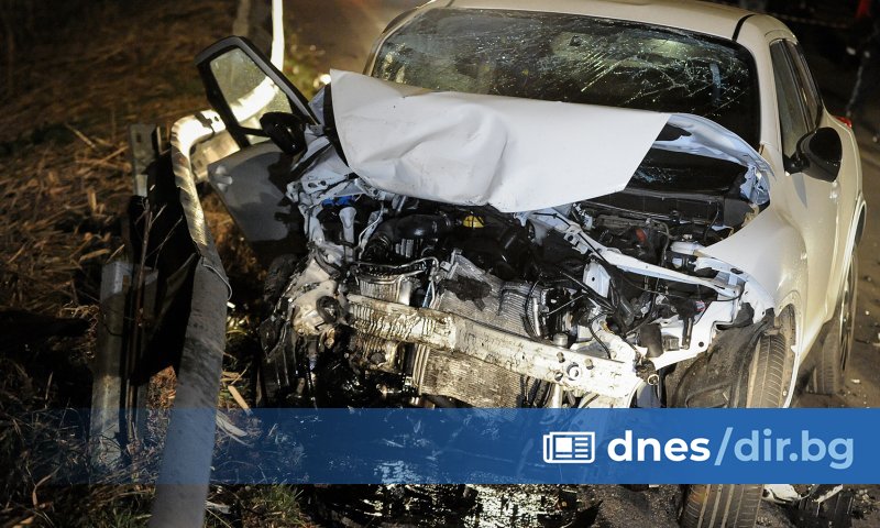 Тежка катастрофа с участието на четири автомобила стана на 29