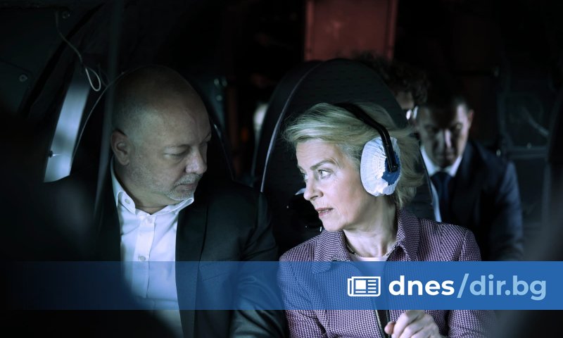 Председателят на ЕК Урсула фон дер Лайен е в Сопот,