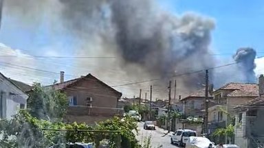 Сигналът за пламъците е получен около 13 10 часа Огънят е тръгнал