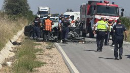 Четирима загинаха при челна катастрофа в Хасковско, трима тежко ранени са в болница