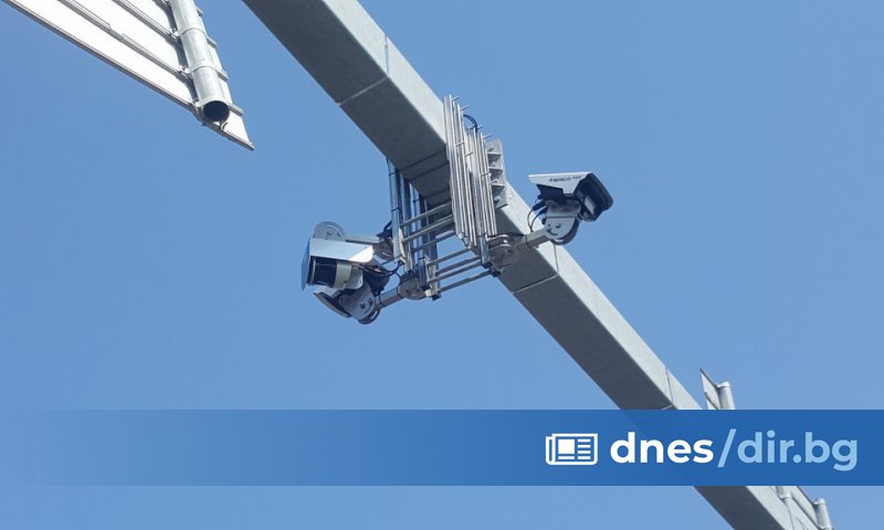 Автомобил е засечен да се движи със средна скорост от