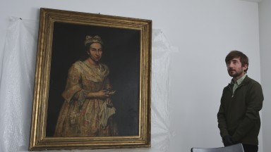 След година под съдебна охрана, открадната от нацистите картина се връща на собствениците