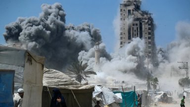 Израелските военни проведоха нов вид атака нанесоха въздушен удар