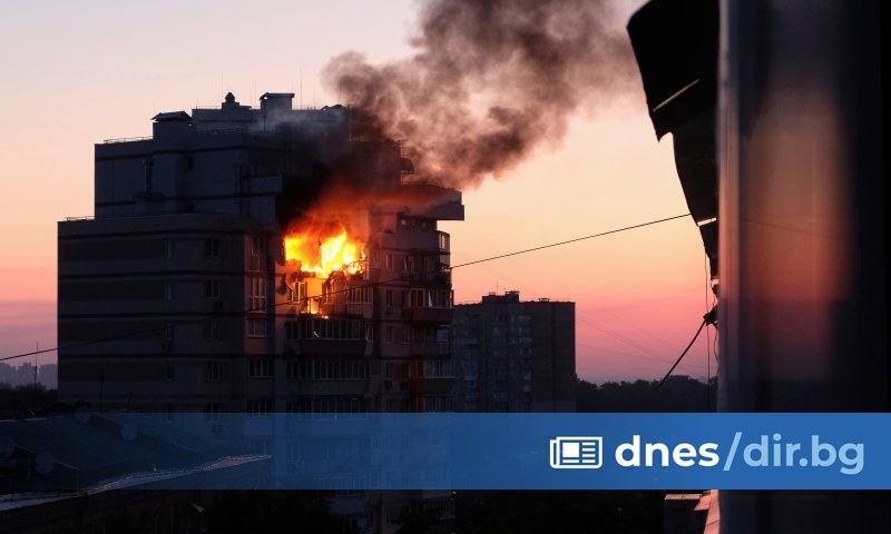 Киев и Москва си размениха удари с дронове, след които