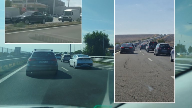 Голямото завръщане затапи първо Кърджали, кошмарен трафик от Маказа и на "Тракия" (видео)