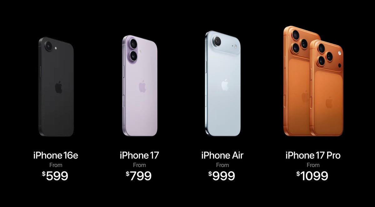Ценовата листа на новите модели iPhone