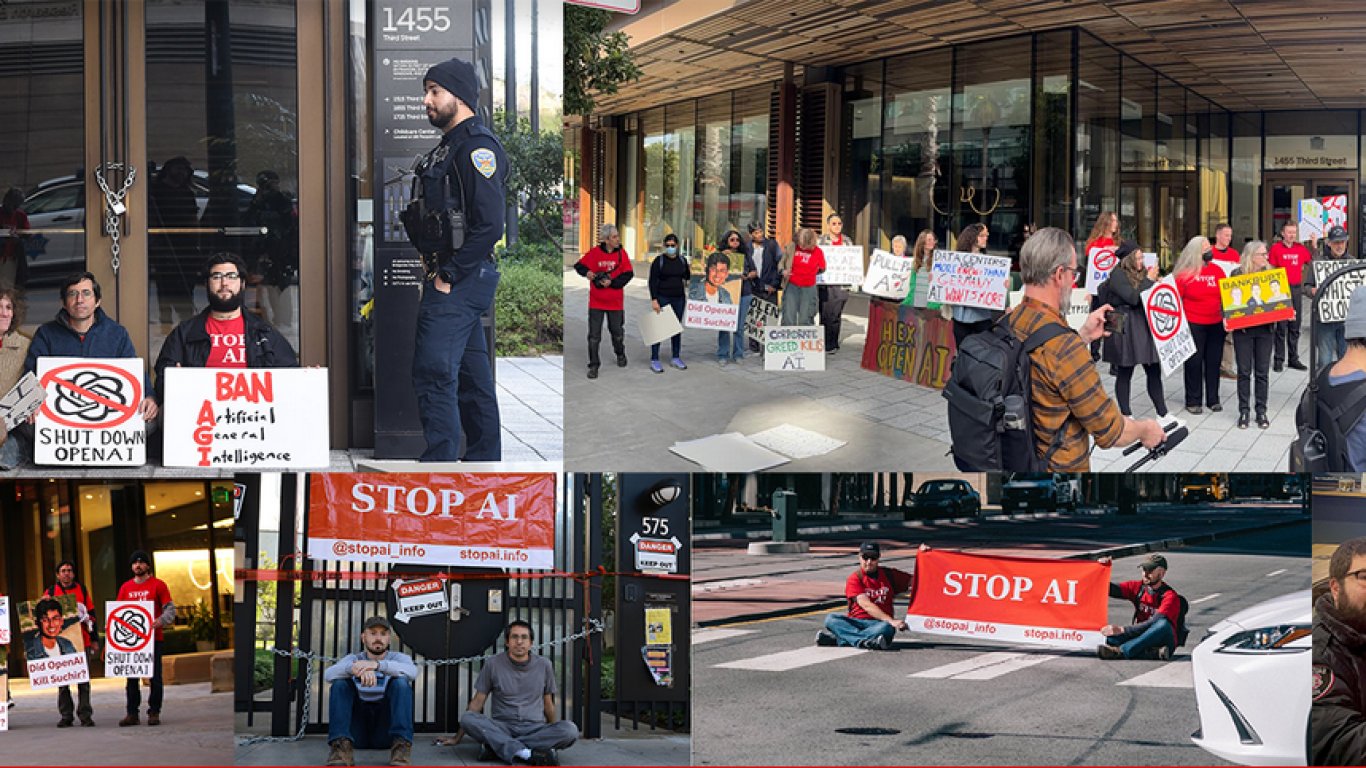 Гладна стачка в САЩ иска спиране на напредъка в изкуствения интелект