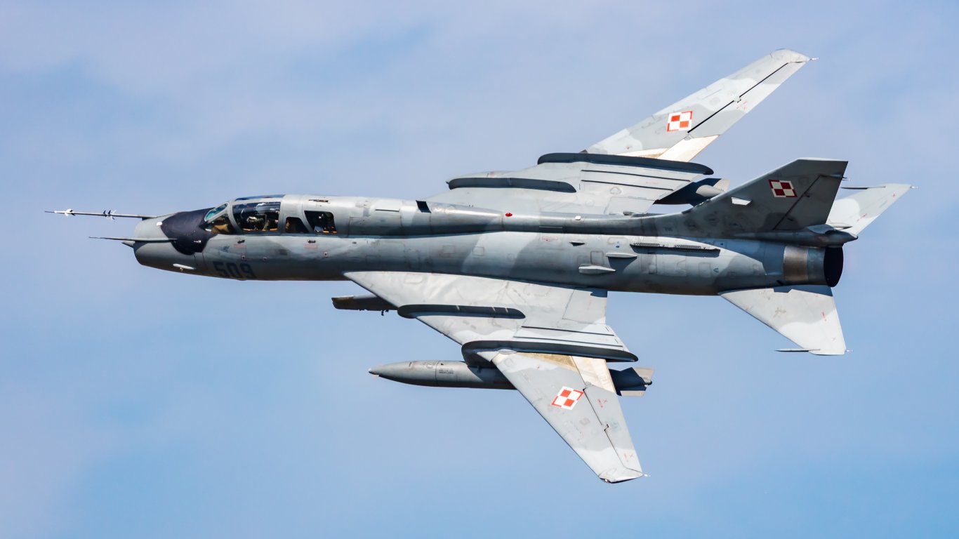 Краят на една епоха: Полша пенсионира съветския Су-22