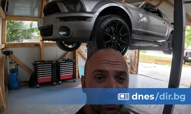 Ford Mustang Shelby от 2009 г. със сериозни доработки е