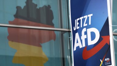 Германската партия Алтернатива за Германия AзГ изпревари консервативния блок ХДС ХСС