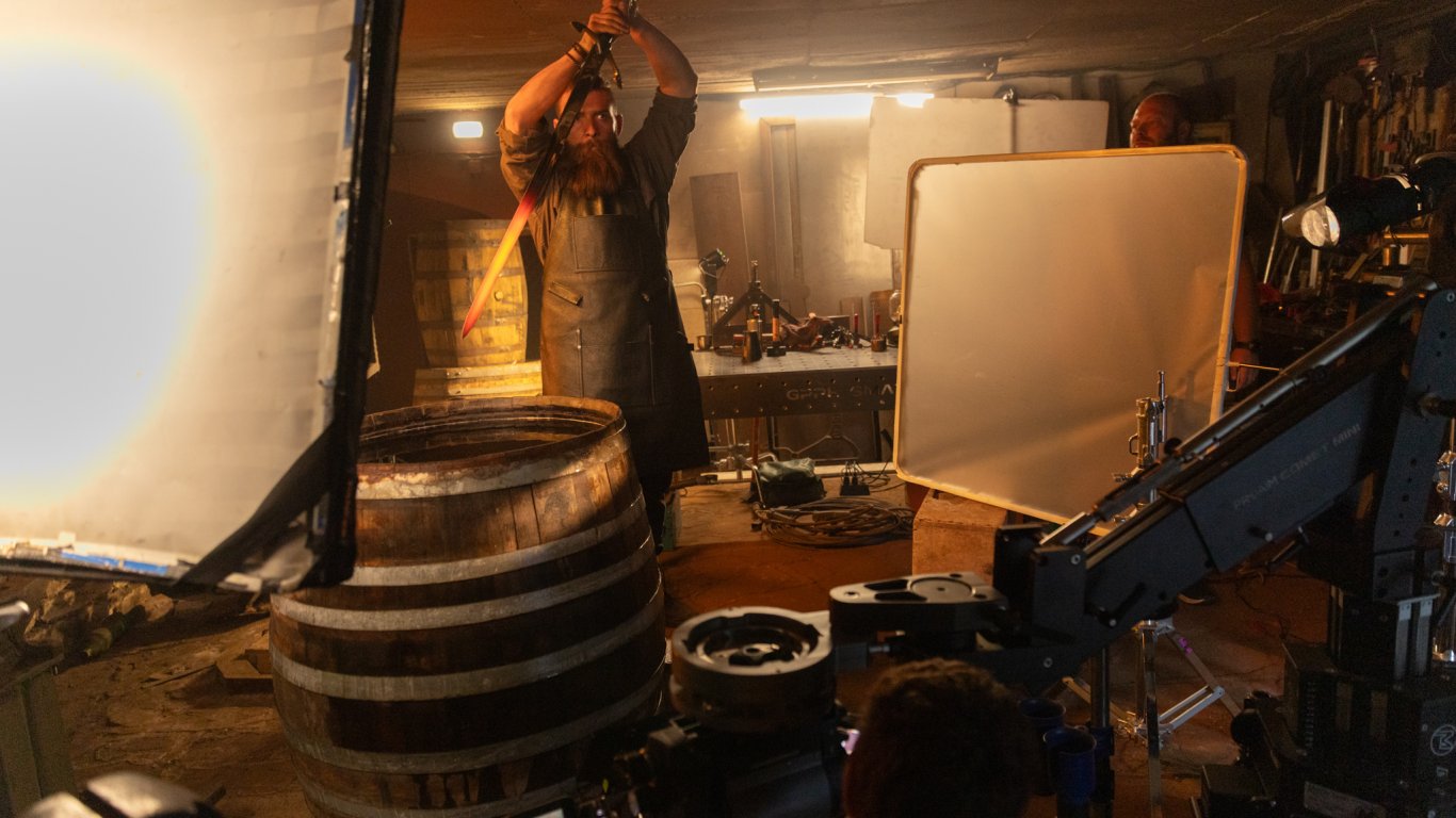 Blue Warrior Whisky с първа телевизионна реклама