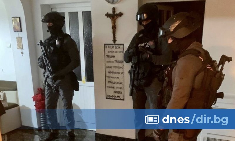 ГДБОП задържа членовете на ОПГ за разпространение на наркотици в