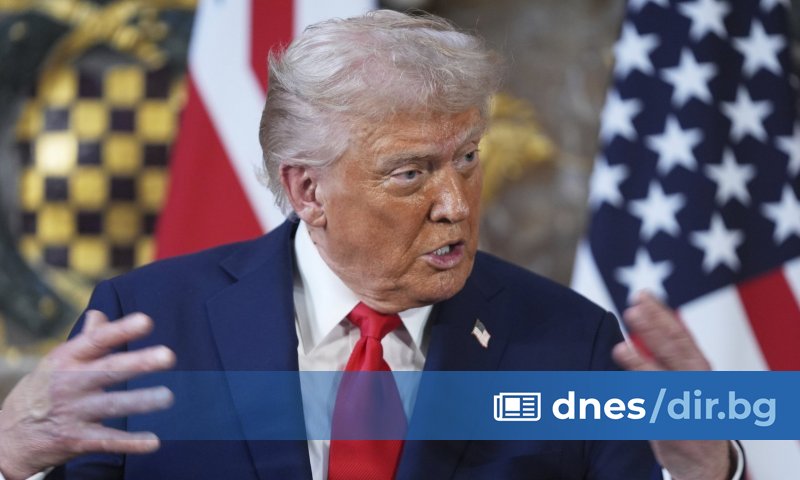 Президентът на САЩ Доналд Тръмп заяви, че руският му колега