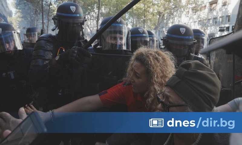 Служители на реда задържаха 181 протестиращи в цяла Франция по