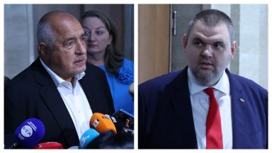 Лидерите на ГЕРБ и на ДПС НН Бойко Борисов и Делян