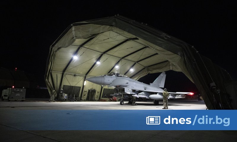 Британски изтребители осъществиха първия си полет над Полша рамките на