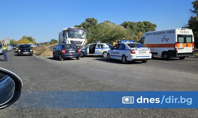 Тежка катастрофа е станала на булевард Драган Цанков в София,