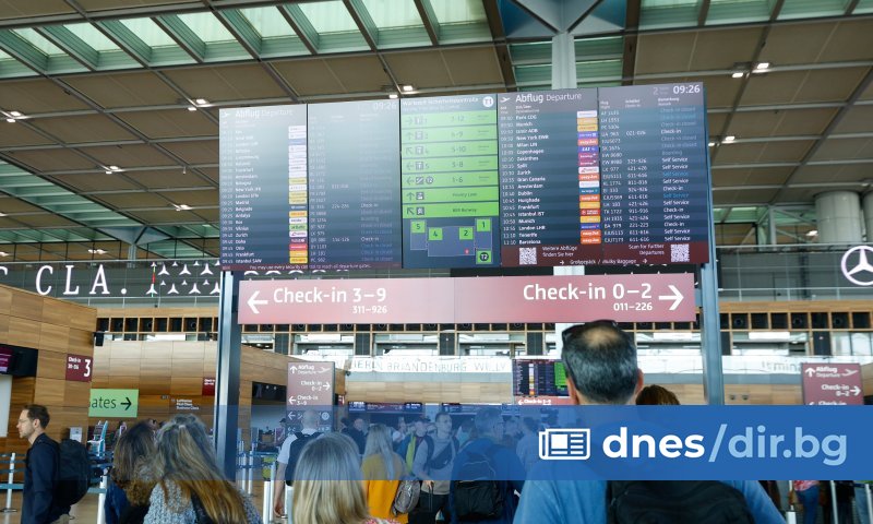 Пътници на няколко европейски летища продължиха да се сблъскват със