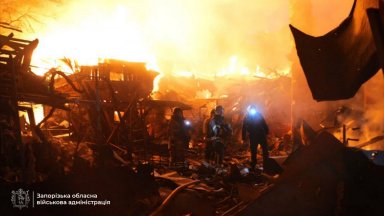 Украйна и Русия си размениха удари с дронове срещу Кримският полуостров и Запорожие