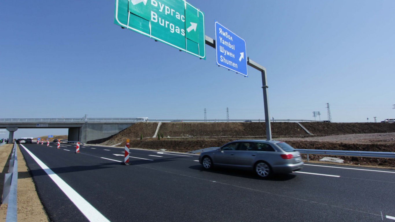 Промени в организацията на движение по магистралите "Хемус", "Тракия" и "Струма"