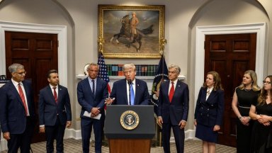 Твърдението на американския президент Доналд Тръмп че съществува връзка между