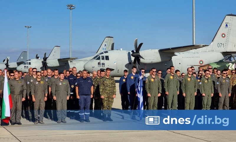 Наши и чужди летци от още четири натовски държави тренират