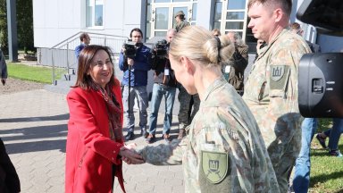 Самолетът на испанските Военновъздушни сили на чийто борд е била