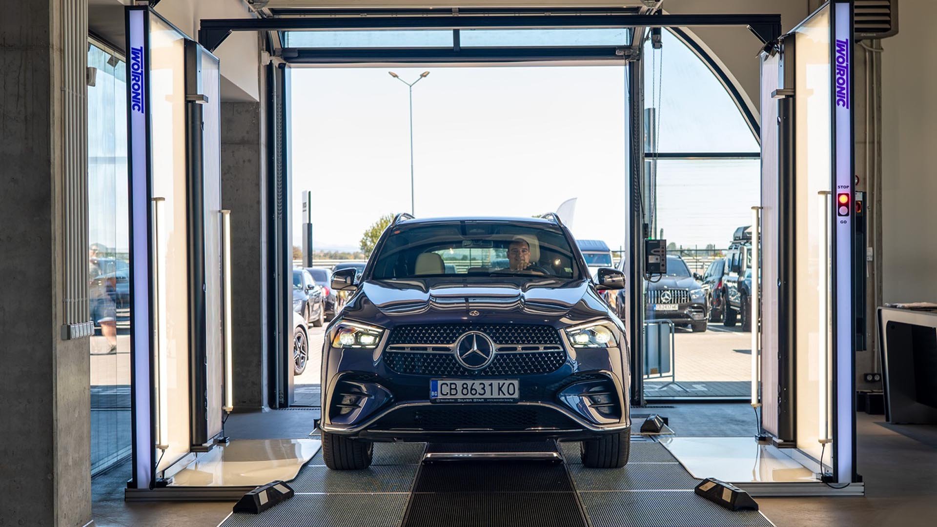 Технологията Xentry Vehicle Detector сканира и документира текущото състояние на автомобила