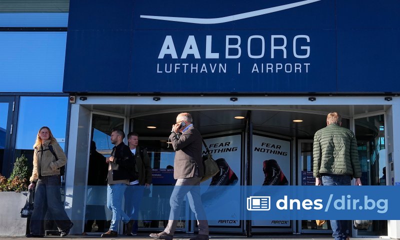 Летището на датския град Олборг бе затворено заради засечени дронове