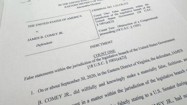 Министерството на правосъдието на САЩ заяви снощи че е повдигнало