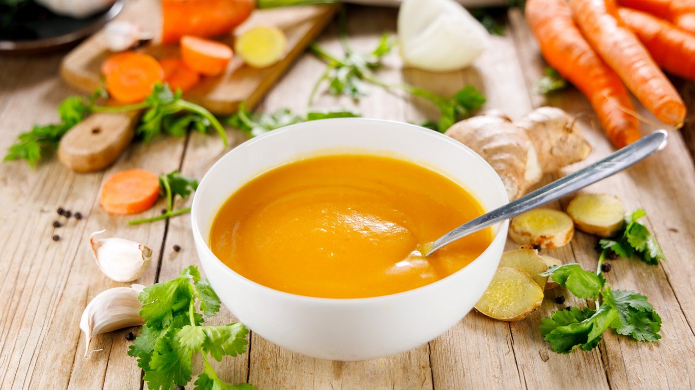 За здраве: Бърза морковена супа