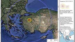 Земетресение с магнитуд 5,4 е регистрирано в Западна Турция