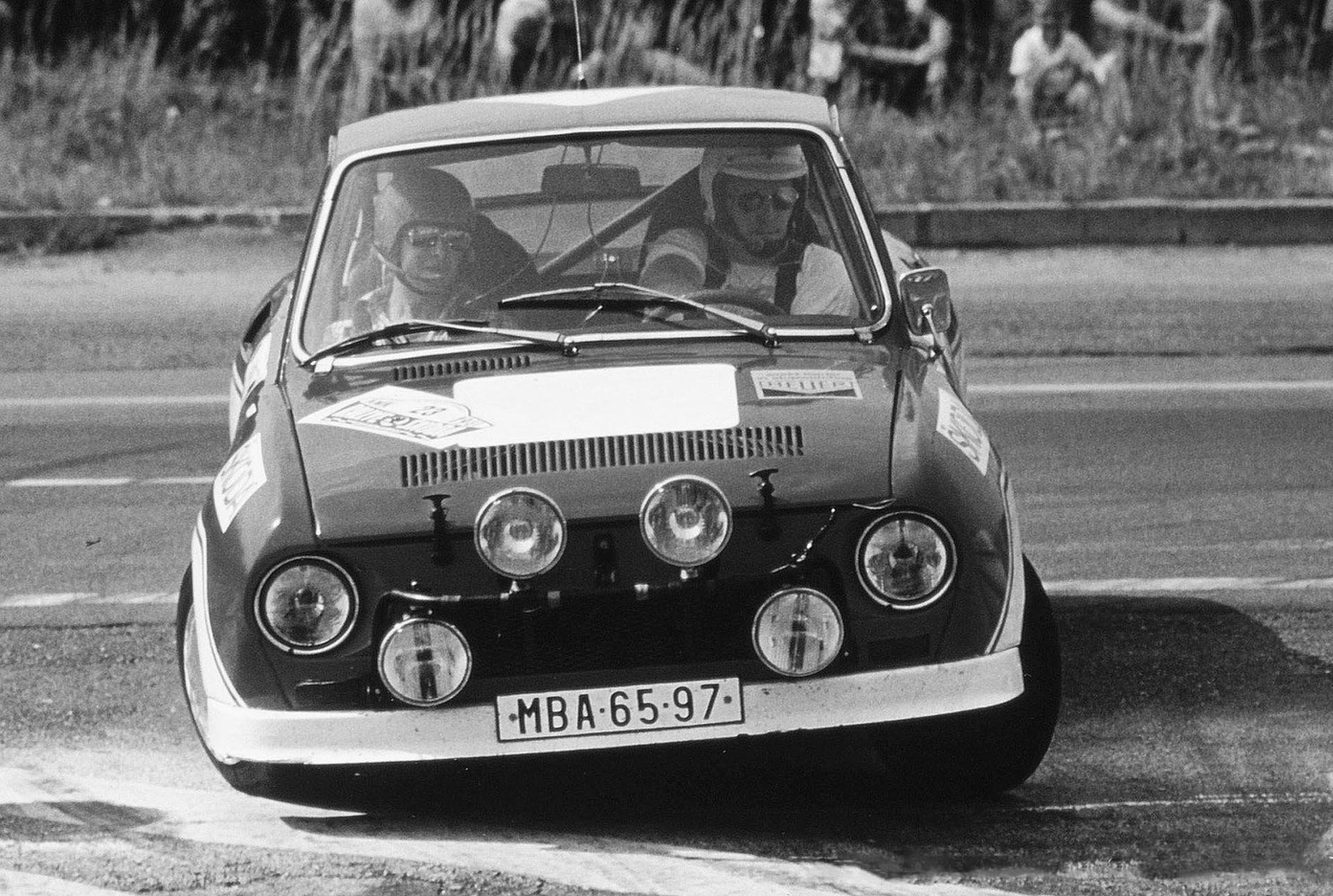 Състезателната Skoda 130 RS