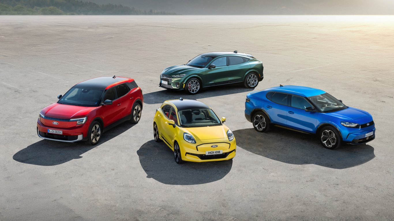 Ford представя новите си електрически модели в България
