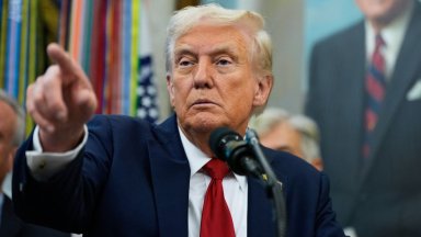 Американският президент Доналд Тръмп заяви в сряда че е дал