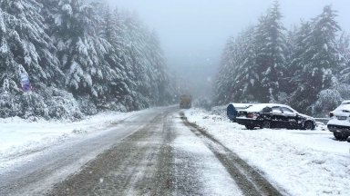 Жълт и оранжев код за снеговалежи в почти цялата страна