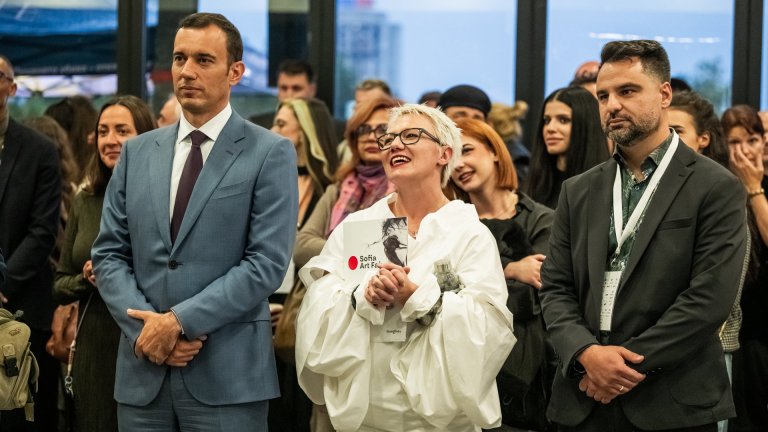Кметът на София Васил Терзиев откри второто издание на Sofia Art Fair 2025 