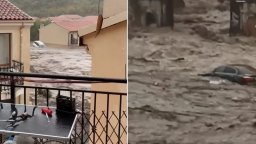 Кметът на Свети Влас: Проверяваме за двама завлечени с кола в морето (видео)