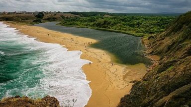 Военните взривяват устието на Велека за оттичане на водата