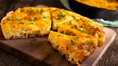 Арабски омлет с месо