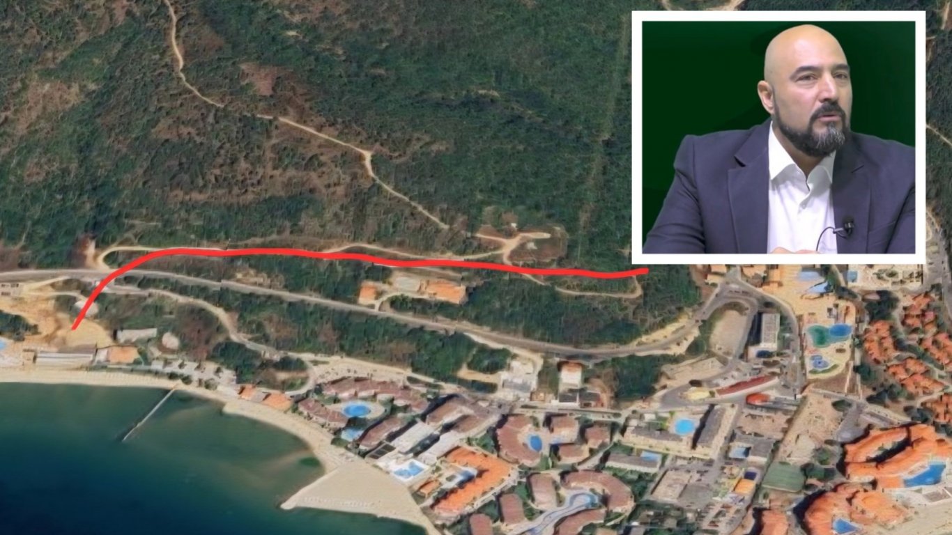 Юрист алармира за риск от огромно свлачище между Свети Влас и "Елените"