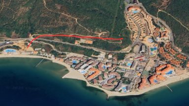 Премахват незаконна корекция на речно корито край Свети Влас заради риск от наводнение