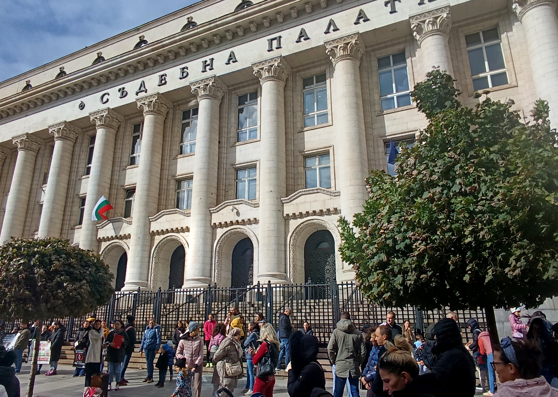 Протестът в София